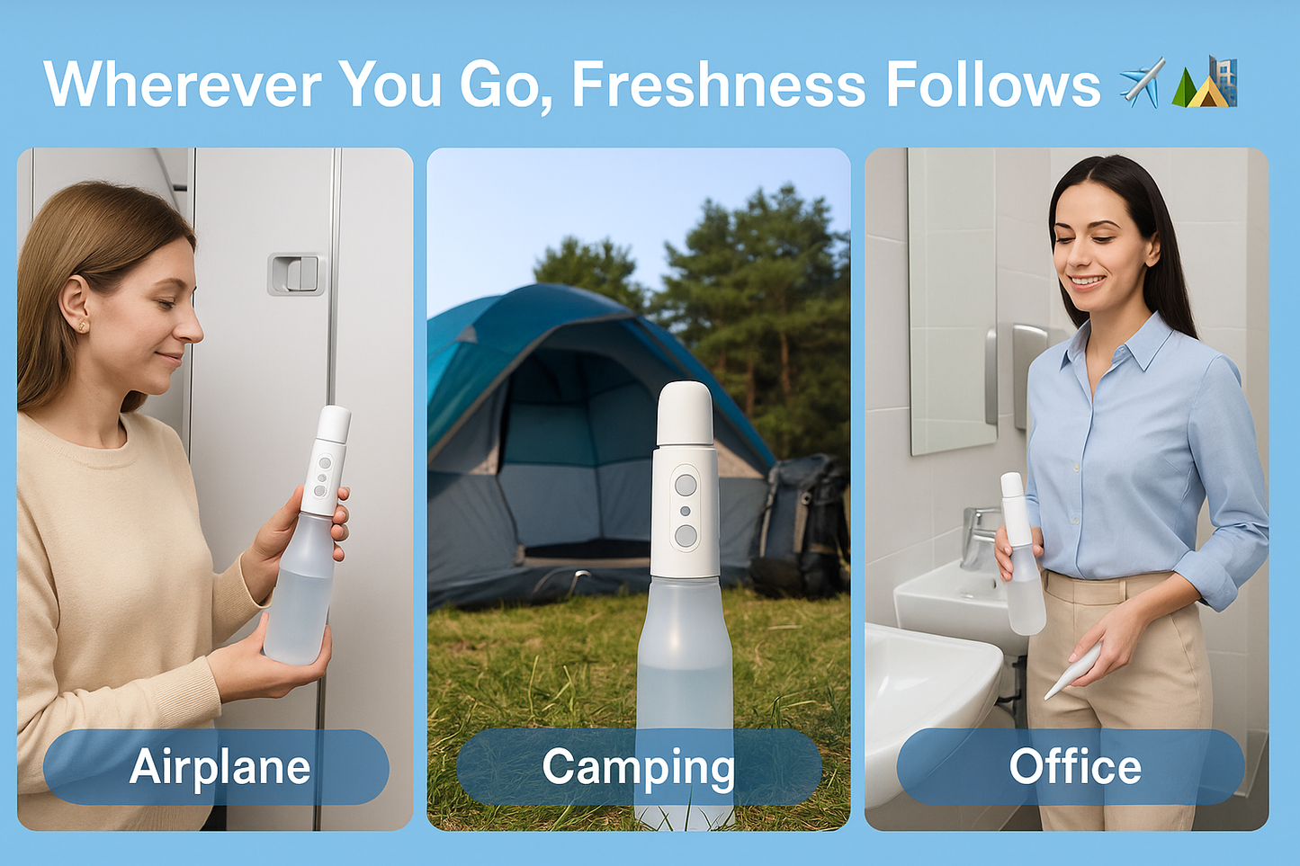 PureJet Go Hygiene Companion