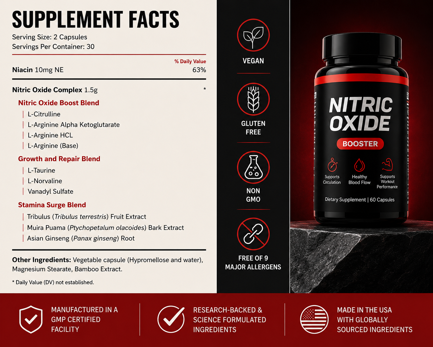 Nitric Oxide Booster