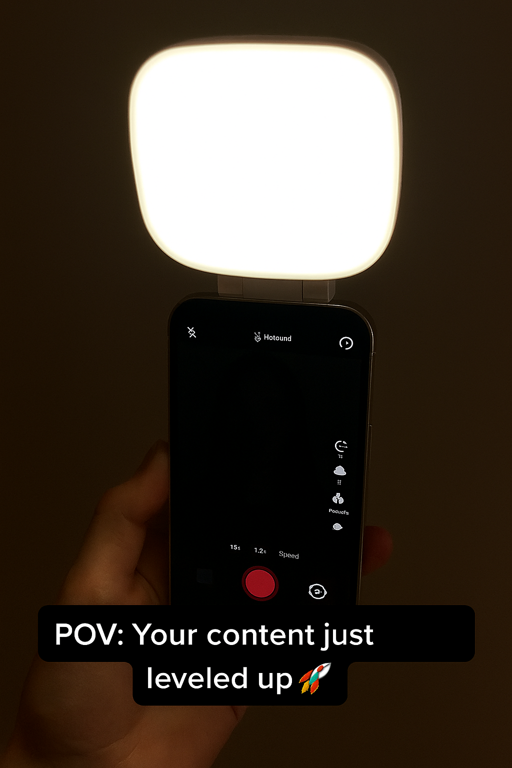 PocketVanity ring light mirror