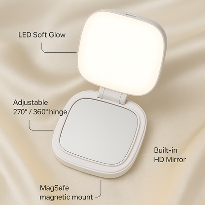 PocketVanity ring light mirror