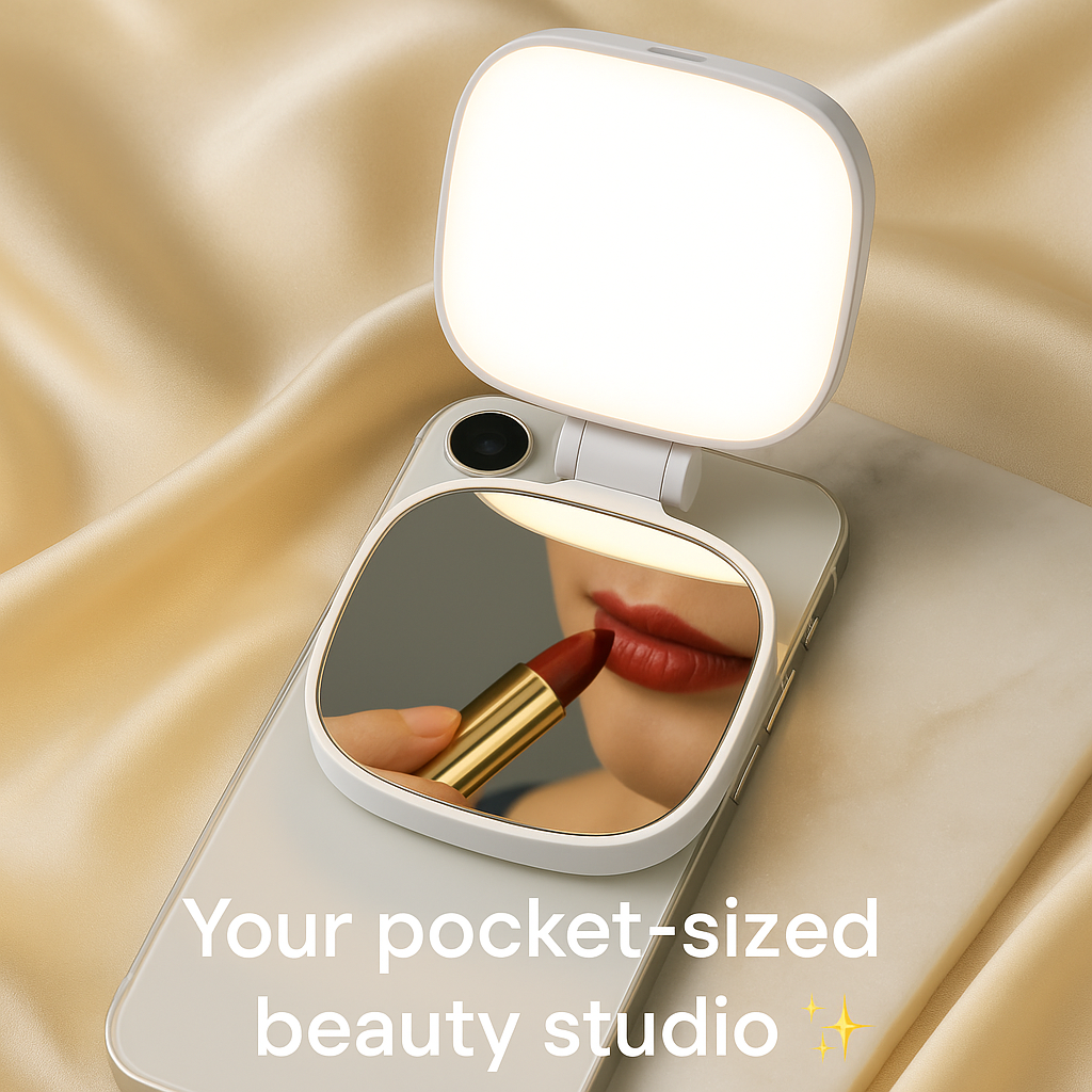 PocketVanity ring light mirror